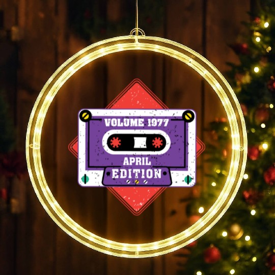 Volume 1977 April Edition LED Christmas Window Lights