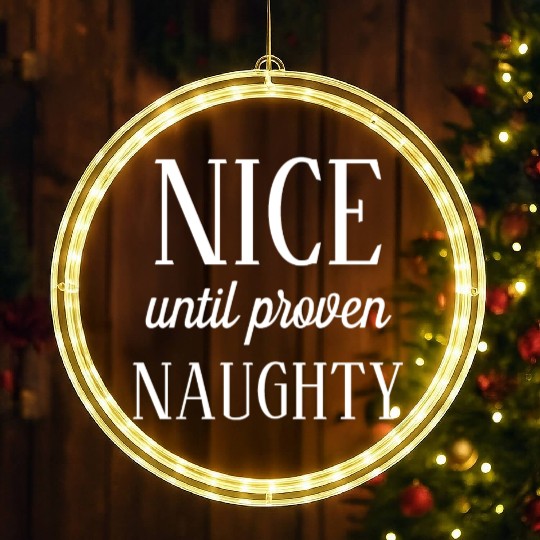 Cute Christmas with Santa and Reindeer LED Christmas Window Lights