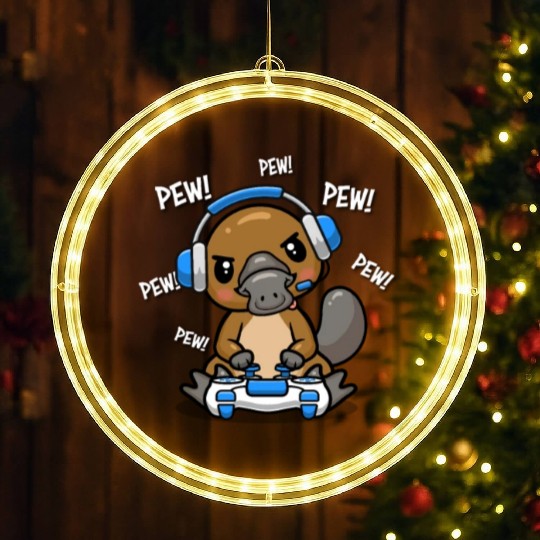 Platypus LED Christmas Window Lights