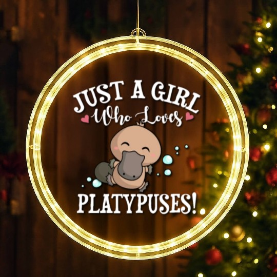 Platypus LED Christmas Window Lights