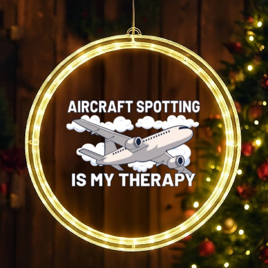 Aircraft Spotting Airplane Aircraft Spotter LED Christmas Window Lights