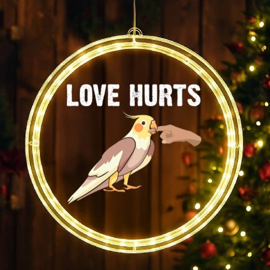 Love Hurts LED Christmas Window Lights