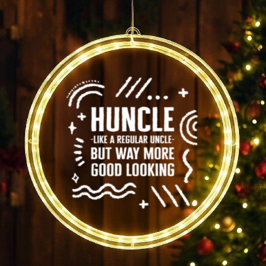 Uncle LED Christmas Window Lights LED Christmas Window Lights, Huncle Definition Funny LED Christmas Window Lights,