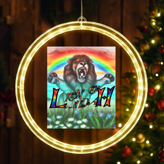 lion of judah LED Christmas Window Lights