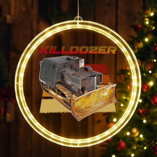 Killdozer LED Christmas Window Lights