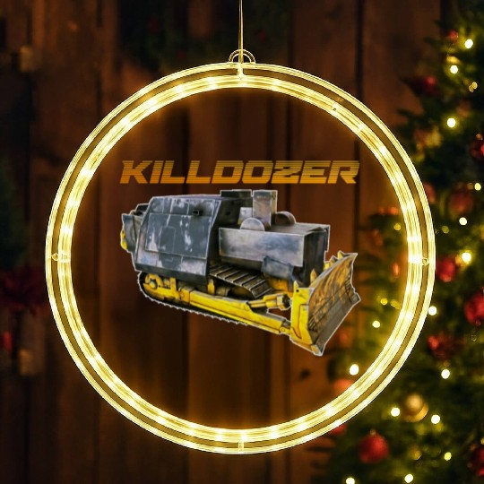Killdozer LED Christmas Window Lights