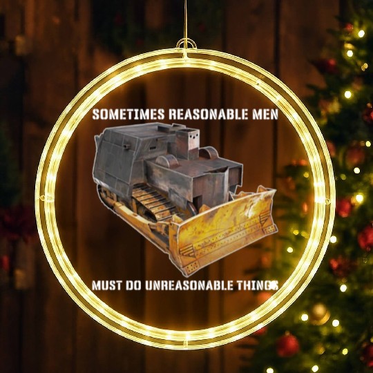 Killdozer LED Christmas Window Lights