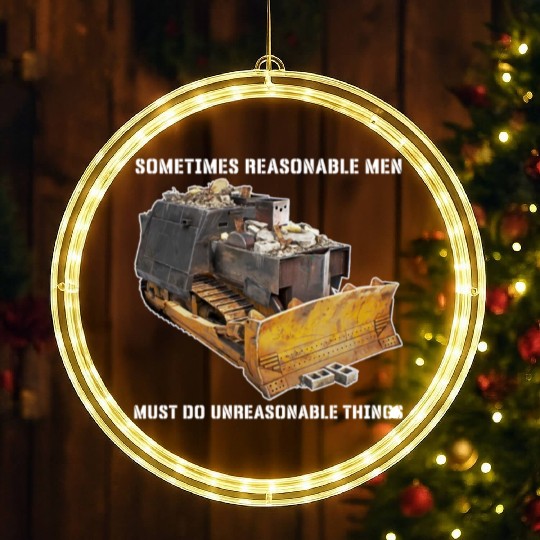 Killdozer LED Christmas Window Lights
