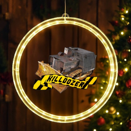 Killdozer LED Christmas Window Lights