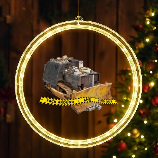 Killdozer LED Christmas Window Lights