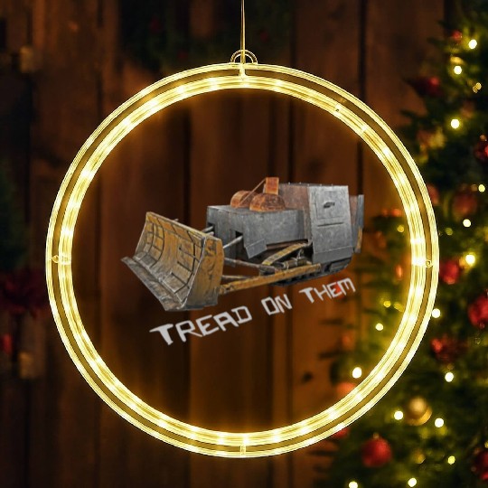 Killdozer LED Christmas Window Lights