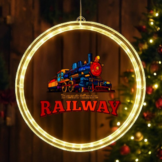 Train LED Christmas Window Lights