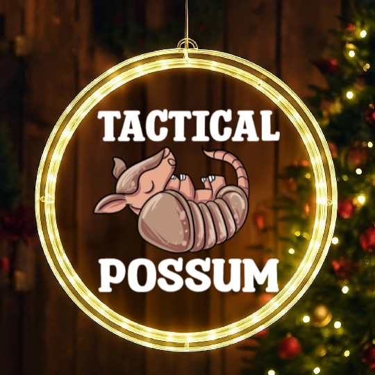 Tactical Possum LED Christmas Window Lights