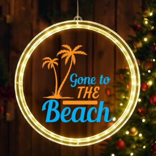 Feeling A LiL Salty with Summer Clothes LED Christmas Window Lights