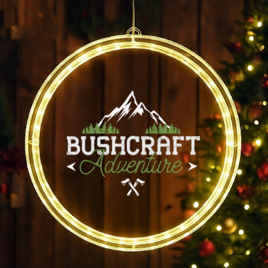 Bushcraft Adventure LED Christmas Window Lights