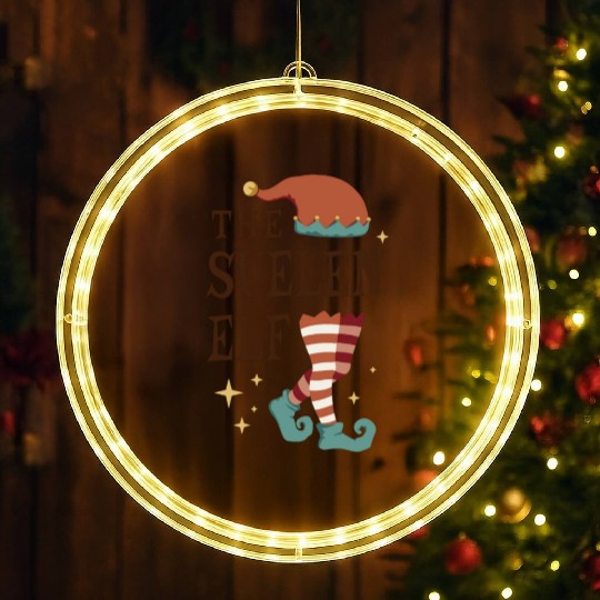 The Mary Elf - Christmas Pajama for Mary LED Christmas Window Lights