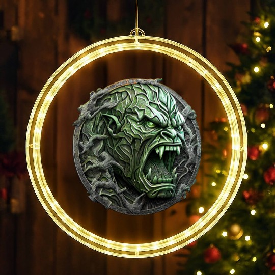 Angry Hulk LED Christmas Window Lights