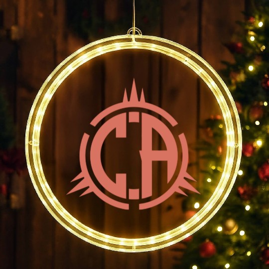 CA logo 5 LED Christmas Window Lights