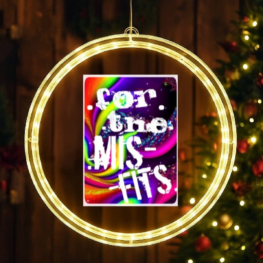 For the Misfits-2 LED Christmas Window Lights
