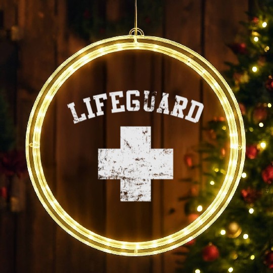 Lifeguard Vintage LED Christmas Window Lights