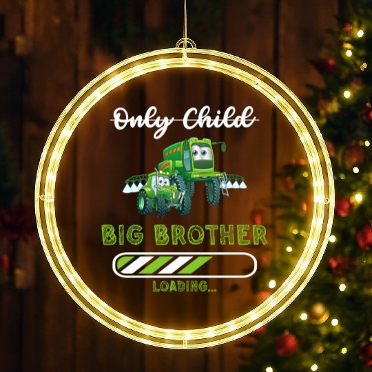 Big brother farmer tractor LED Christmas Window Lights