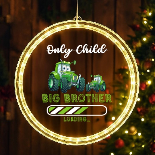 Big brother farmer tractor LED Christmas Window Lights