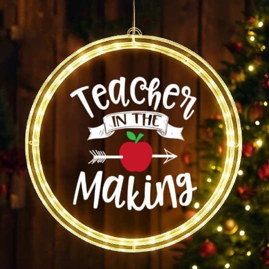 Teacher In The Making Training Student Educator Sc LED Christmas Window Lights