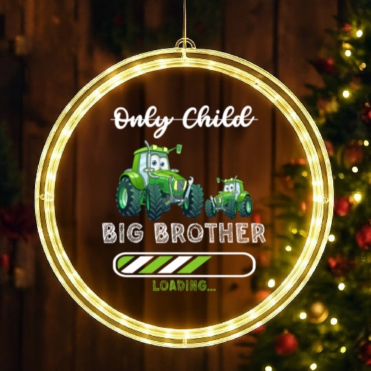 Big brother farmer tractor 2023 LED Christmas Window Lights