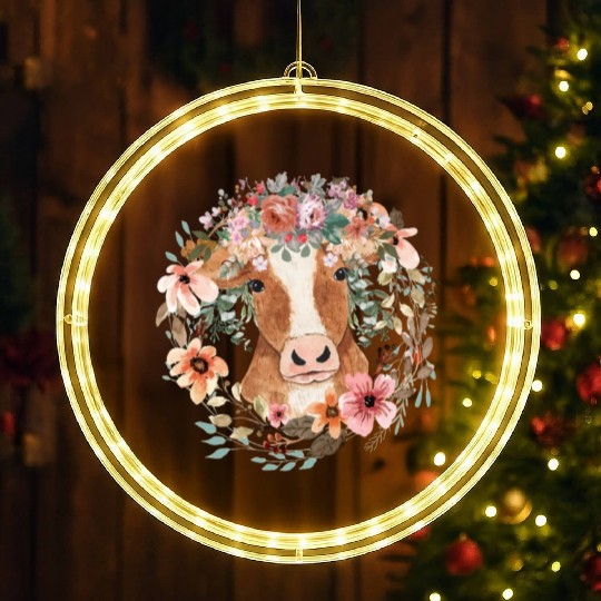 Sally Moo LED Christmas Window Lights