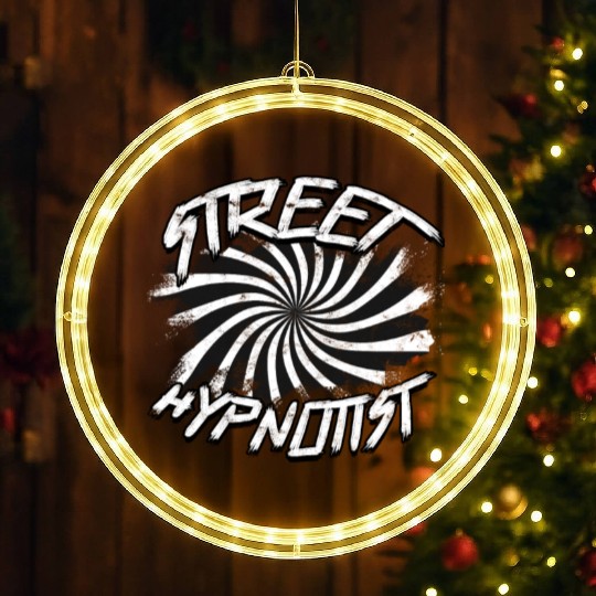 Hypnosis Psychology Sleep Hypnotist Hypnotizer LED Christmas Window Lights
