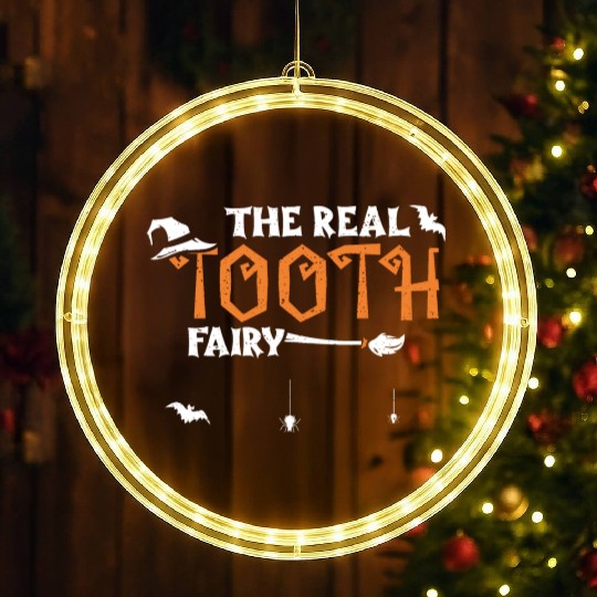 The Real Tooth Fairy - Halloween LED Christmas Window Lights