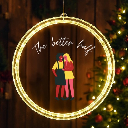 lesbian lgbtq pride valentine day 202 valentines LED Christmas Window Lights