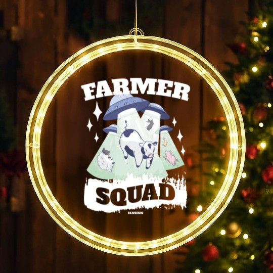 Farmer Squad LED Christmas Window Lights