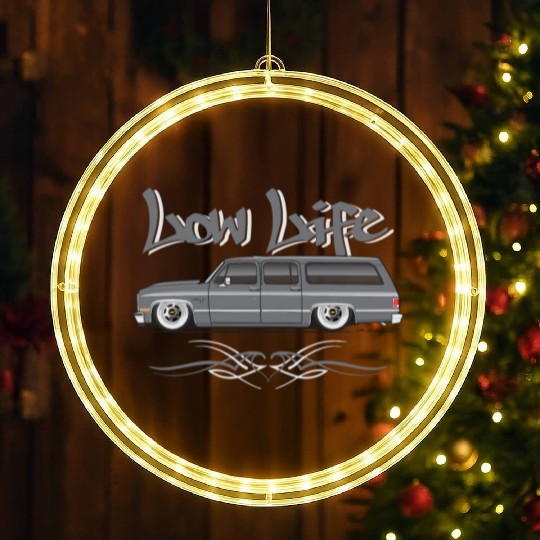 LOWLIFE Charcoal LED Christmas Window Lights