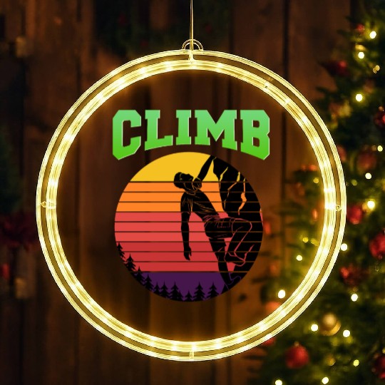 Retro Climbing – Climb LED Christmas Window Lights