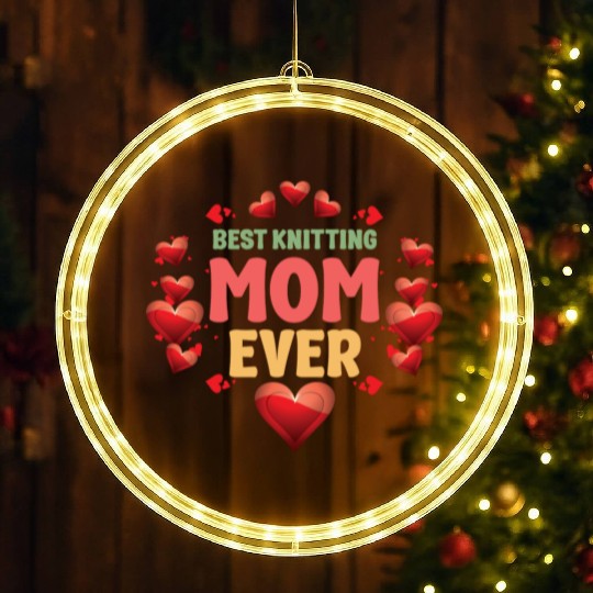 Best Mom Ever LED Christmas Window Lights