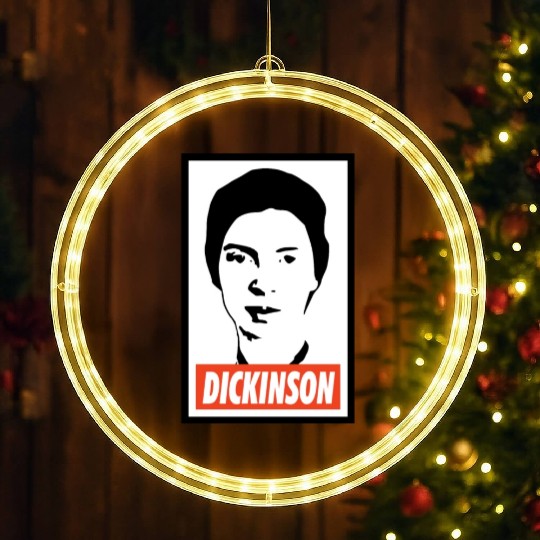 Emily Dickinson LED Christmas Window Lights