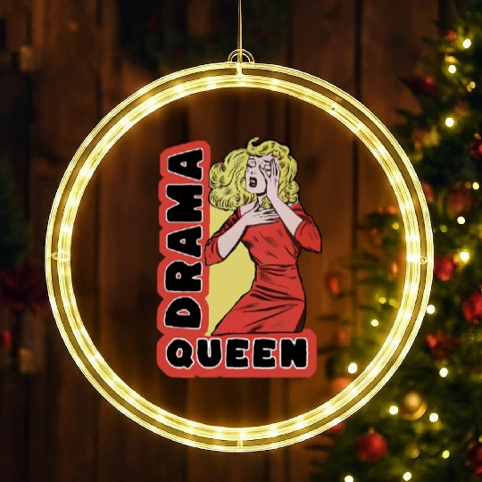 Drama Queen because everything excites me too much LED Christmas Window Lights