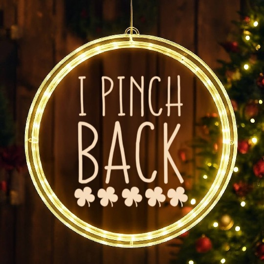 Kids Toddler Boy St Patricks Day Funny Irish Lepre LED Christmas Window Lights