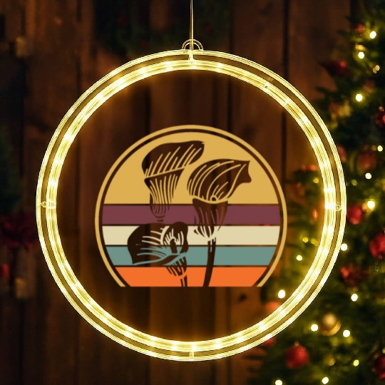 Tulip Gardening Tulips LED Christmas Window Lights