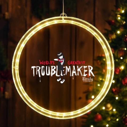 Emily The Strange World s Greatest Troker LED Christmas Window Lights