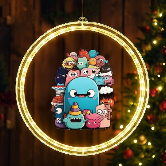 my imaginary friends LED Christmas Window Lights