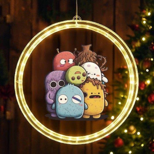 my imaginary friends LED Christmas Window Lights