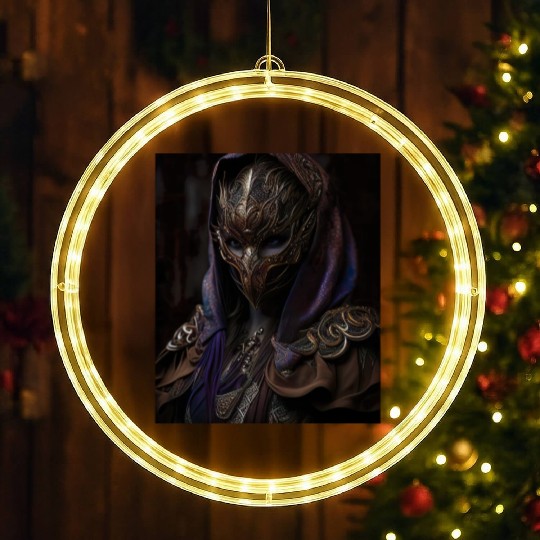 Dark Necromancer LED Christmas Window Lights