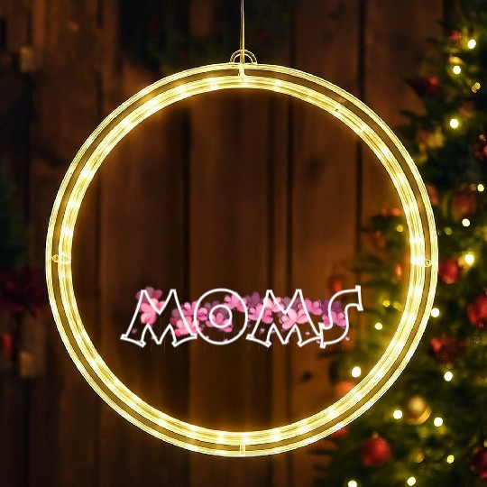 I love muscle mommies LED Christmas Window Lights