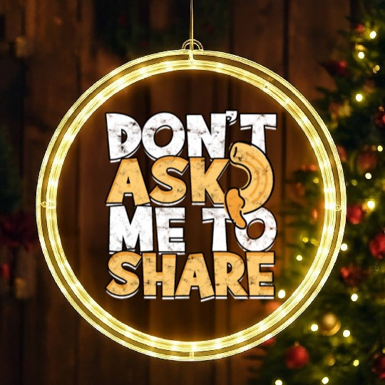 Mac N' Cheese Taster Pasta Food Macaroni LED Christmas Window Lights