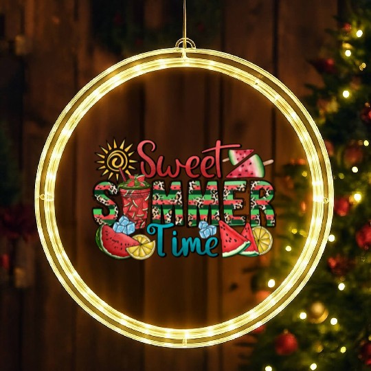 Sweet Summer Time LED Christmas Window Lights