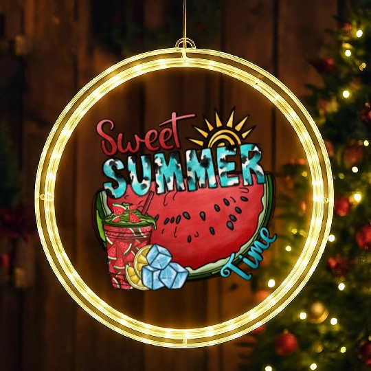 Sweet Summer Time LED Christmas Window Lights