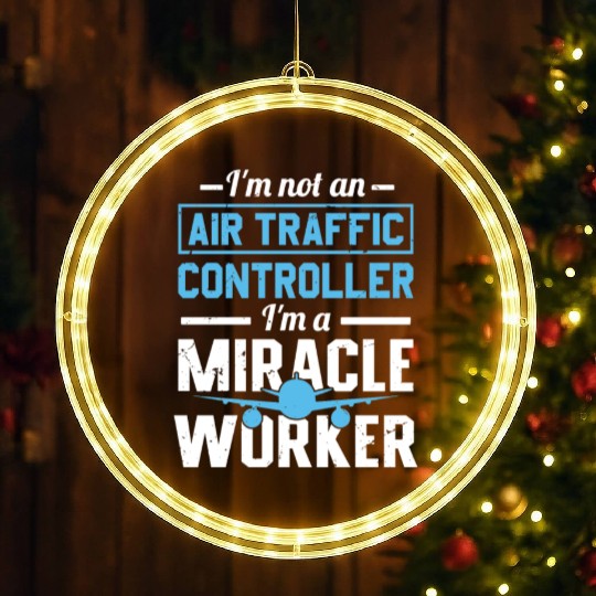Air Traffic Controller ATC Flight Control Aircraft LED Christmas Window Lights