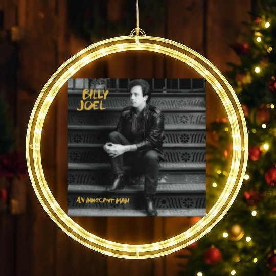 Billy Joel an innocent man LED Christmas Window Lights